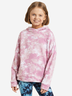 Худи для девочек FILA, Розовый, размер 152