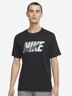 Футболка мужская Nike Dri-FIT, Черный, размер 44-46