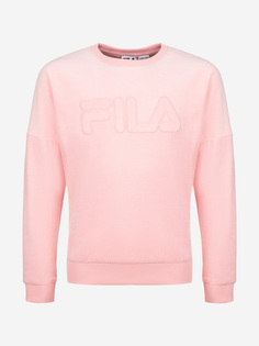 Свитшот для девочек FILA, Розовый, размер 152