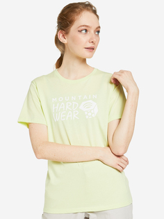 Футболка женская Mountain Hardwear MHW Logo Pullover, Зеленый, размер 42