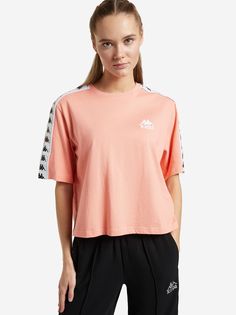 Футболка женская Kappa, Розовый, размер 42-44
