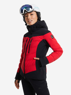 Пуховик женский Descente Chloe, Красный, размер 44