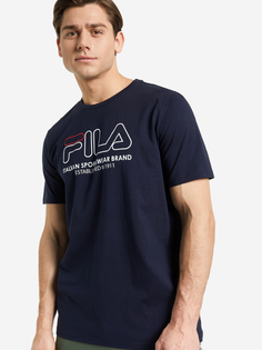 Футболка мужская FILA, Синий, размер 48-50