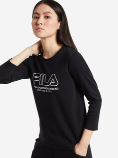 Лонгслив женский FILA, Черный, размер 42