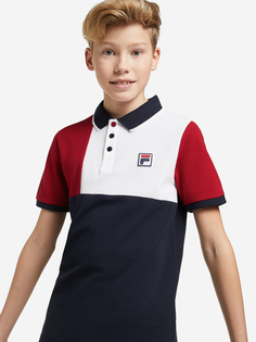 Поло для мальчиков FILA, Синий, размер 176