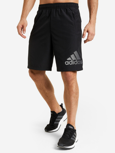 Шорты мужские adidas Designed2Move Logo, Черный, размер 56-58