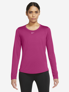 Лонгслив женский Nike Dri-FIT One, Розовый, размер 42-44