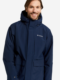 Куртка мужская Columbia Firwood Long Lined Jacket, Синий, размер 46