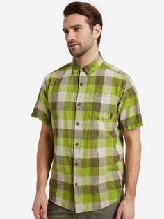 Рубашка мужская Columbia Under Exposure YD Short Sleeve Shirt, Зеленый, размер 54