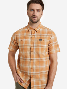 Рубашка мужская Columbia Leadville Ridge SS Shirt II, Желтый, размер 54