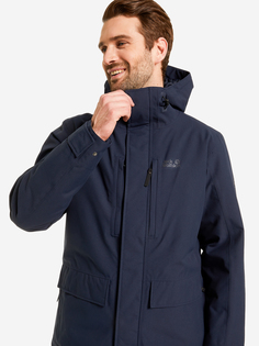Куртка утепленная мужская Jack Wolfskin West Coast, Синий, размер 44