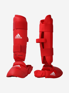 Защита голени и стопы adidas, Красный, размер Без размера