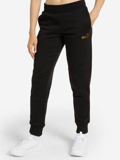Брюки женские PUMA Ess+ Metallic, Черный, размер 48-50