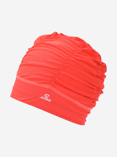 Шапочка для плавания женская Joss, Красный, размер 57