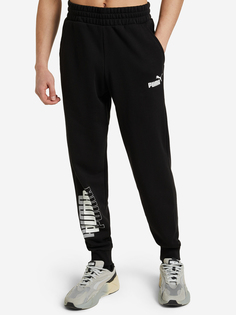 Брюки мужские PUMA Power Logo, Черный, размер 44-46