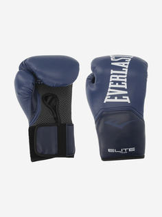 Перчатки боксерские Everlast Elite Pro style, Синий, размер 8 oz