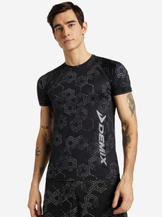 Футболка мужская Demix, Черный, размер 46