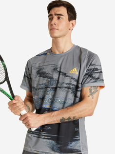 Футболка мужская adidas New York, Серый, размер 44-46