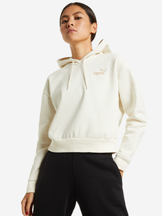 Толстовка женская PUMA Ess+ Embroidered, Бежевый, размер 48-50