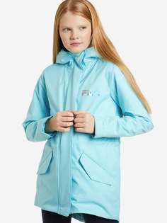 Куртка для девочек FILA, Голубой, размер 140
