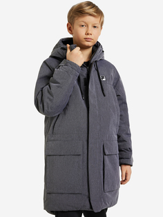 Куртка утепленная для мальчиков FILA, Серый, размер 140