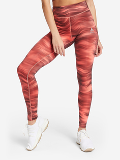 Легинсы женские Odlo Essential, Красный, размер 40-42