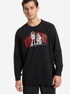 Свитшот мужской Nike Dri-FIT, Черный, размер 50-52