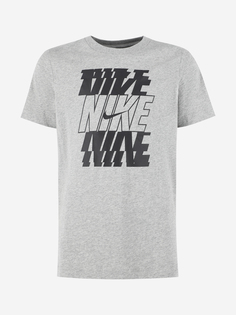 Футболка для мальчиков Nike Sportswear, Серый, размер 128-137