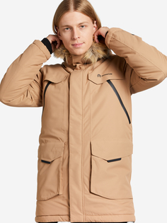 Куртка утепленная мужская Outventure, Коричневый, размер 48