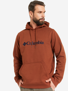 Джемпер мужской Columbia CSC Basic Logo II Hoodie, Коричневый, размер 54