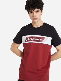 Футболка мужская Demix, Черный, размер 44-46