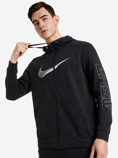Толстовка мужская Nike Dri-FIT Sport Clash, Черный, размер 52-54