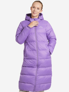 Пальто пуховое женское Kappa, Фиолетовый, размер 42