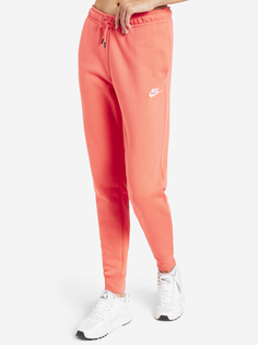 Брюки женские Nike Sportswear Essential, Оранжевый, размер 50-52