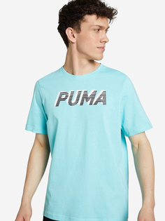 Футболка мужская PUMA Modern Sports, Голубой, размер 44-46