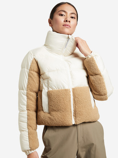 Куртка утепленная женская Columbia Leadbetter Point Sherpa Hybrid, Бежевый, размер 42