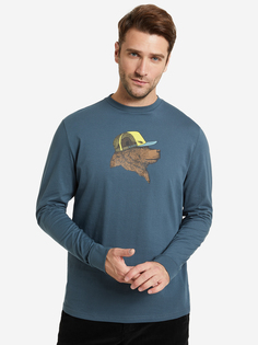 Лонгслив мужской Columbia Blue Reef LS Graphic Tee, Синий, размер 50-52