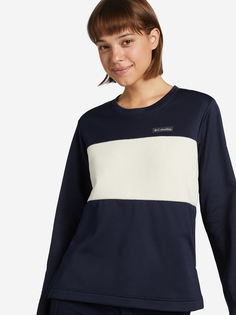 Джемпер флисовый женский Columbia Columbia River Fleece Pullover, Синий, размер 42