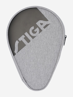 Чехол для 1 ракетки Stiga Batcover Edge, Серый, размер Без размера