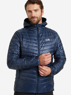 Куртка утепленная мужская Mountain Hardwear Ghost Shadow™ Hoody, Синий, размер 50