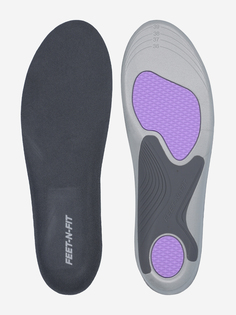 Стельки женские Feet-n-Fit Active Support, Серый, размер 36-40