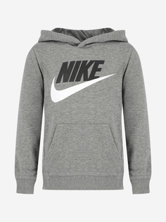 Худи для мальчиков Nike Club, Серый, размер 104