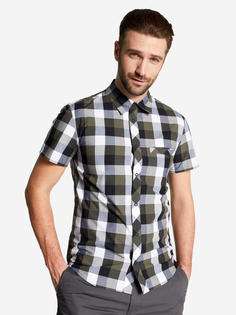 Рубашка с коротким рукавом мужская Northland, Черный, размер 52