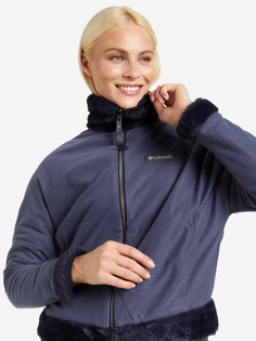 Джемпер флисовый женский Columbia Bundle Up Full Zip Fleece, Синий, размер 50