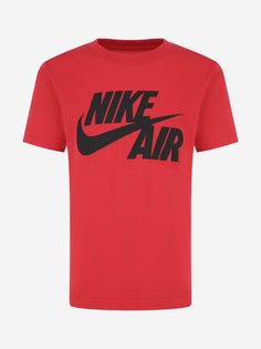 Футболка для мальчиков Nike Air, Красный, размер 104