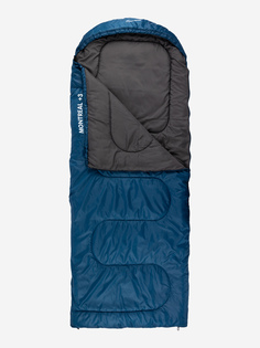 Спальный мешок Outventure Montreal +3 левосторонний, Синий, размер 200
