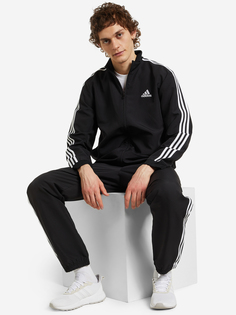 Костюм спортивный мужской adidas Essentials, Черный, размер 46
