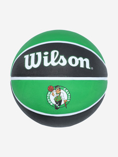 Мяч баскетбольный Wilson NBA Team Tribute BSKT ATL Hawks 7, Зеленый, размер 7