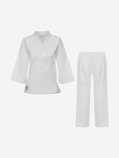 Кимоно для дзюдо детское Demix, Белый, размер 120