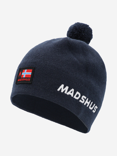 Шапка Madshus, Синий, размер Без размера